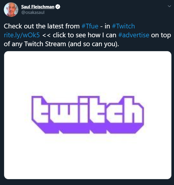 How To Advertise On Anyone S Twitch Streams And Share Anywhere Without Paying For Twitch Ads Ritekit Blog